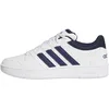 Image de adidas Homme Hoops Classic Shoes, FTWR White/Dark Blue/Orbit Grey, 40 EU