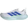 Image de adidas Homme Supernova Glide Running Shoes, FTWR White/Blue/Lime Burst, 41 1/3 EU