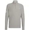Image de adidas Homme Adi365 Running Iconic Half Zip Sweatshirt, Medium Grey Heather, XL