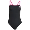 Image de adidas Damen Thin Straps V-Back Swimsuit, Black, 32