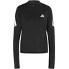 Image de adidas Femme Adi365 Running Iconic Half Zip Sweatshirt, Black, XS