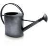 Image de Spetebo Arrosoir décoratif en zinc anthracite   7 l   Pichet en métal avec long bec   Arrosoir en zinc galvanisé nostalgique avec tête de douche Décoration pour jardin, balcon, terrasse