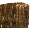Image de Spetebo Brise-vue pour balcon en osier   250 x 75 cm   Protection contre le vent   Clôture de jardin opaque et résistante aux intempéries   Clôture de jardin en bois   Clôture en bois   Clôture en