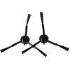 Image de vhbw 2x Brosse latérale compatible avec Dreame L10s Pro Ultra, L20 Ultra, S10, S10 Plus robot aspirateur - Lot de brosses, noir