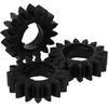 Image de vhbw 3x Roue crantée compatible avec Briggs & Stratton 693054 démarreur, starter électrique pour Tondeuse à gazon - 4 cm rouage, 16 dents