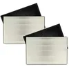 Image de vhbw 4x Filtre remplacement pour Ideal 8736001 pour purificateur d'air - filtre à charbon actif, filtre HEPA