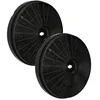 Image de vhbw 2x Filtres à charbon actif compatible avec Elica FS 301 2K37 BL/A6 208299004402 hotte aspirante - 20 cm
