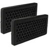 Image de vhbw 2x Filtre à charbon actif compatible avec Klarstein Tramontana purificateur d'air - Filtre à air noir/gris anthracite