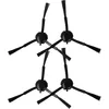 Image de vhbw 4x Brosse latérale compatible avec Dreame X30 Ultra robot aspirateur - Lot de brosses, noir