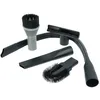 Image de vhbw Lot de buses avec 5 pièces compatible avec Kärcher T 7/1, T 9/1 BP, T 7/1 eco!effiency, T 201 aspirateur - 32 mm gris/noir