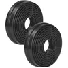 Image de vhbw 2x Filtres à charbon actif compatible avec Rosieres RHT632002LIN hotte aspirante - 10,5 cm