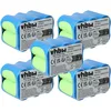 Image de vhbw 5X Batterie Remplacement pour Pellenc AP25 pour Outil électrique (3000 mAh, NiMH, 7,2 V)
