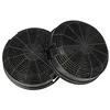 Image de vhbw 2x Filtres à charbon actif compatible avec Bauknecht DKM 1363 IN hotte aspirante - 15,3 cm