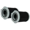 Image de vhbw 2x filtre remplacement pour LG FR-5353 pour aspirateur - filtre HEPA gris/noir