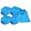 Image de vhbw 5x Filtre textiles compatible avec Aqua Vac Compact 10P, Euromac V 10 aspirateur sec et humide - Sac filtrant, lavable bleu
