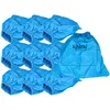 Image de vhbw 10x Filtre textiles compatible avec Einhell TE-VC 36/25 Li, TE-VC 2340 SA aspirateur sec et humide - Sac filtrant, lavable bleu