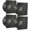 Image de vhbw 4x Filtres à charbon actif compatible avec Elica Ciak, Ciak 2.0 S GR/A/60, Ciak 2.0 S GR/A/90 hotte aspirante - 21,3 x 20,7 x 4,1 cm
