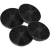 Image de vhbw 4x Filtres à charbon actif compatible avec Hotpoint-Ariston HE6TIX, HE6TBK, HE 6 TBK, HDS9TIXHA, HE 6 T, HDS6TIXHA, HDS9TIX/HA hotte aspirante