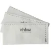 Image de vhbw 3x Filtre compatible avec Miele S 2000 - S 2999, S 242 - S 256i, S 227 - S 240i aspirateur - filtre de sortie d'air, blanc