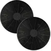 Image de vhbw 2x Filtres à charbon actif compatible avec PKM S 25-60 AWT, S 20-60 AWT, S 25-60 ABT, RH-6004/450, S 20-60 ABT hotte aspirante - 17,5 cm