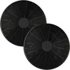 Image de vhbw 2x Filtres à charbon actif compatible avec Schneider SL S 5-60 AWTZ, SL S 5-80 ABTZ, SL S 5-80 AWTZ, SL T2-60A++IXTZ hotte aspirante - 17,5 cm