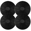 Image de vhbw 4x Filtres à charbon actif compatible avec Schneider SL S 4-60 A++ WTZ, SL S 10-90 ABTZ, SL S 4-60 A++ BTZ hotte aspirante - 17,5 cm