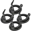 Image de vhbw 4x Tuyau flexible compatible avec Kärcher WD 4 0,2, 0.25, S V-20/5/22, V-20/5/22, Premium, Car Kit aspirateurs - 2 m, poignée