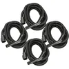 Image de vhbw 4x Tuyau flexible compatible avec Kärcher WD 5 P, 5 P Premium, 5 Premium, 5 Premium Renovation Kit aspirateurs - 5 m, poignée