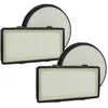 Image de vhbw Lot de 4 filtres compatible avec Tefal TW7695EA/411, TW7691HA/411 aspirateur - filtre d'échappement, préfiltre