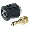 Image de vhbw 2x Adaptateur en kit vers filetage M22 compatible avec Kärcher K 7 nettoyeur haute-pression - Raccord rapide