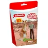 Image de Schleich® 81540 Tour kangourou avec Ranger Pocket Set | Ensemble de 4 pièces - À partir de 3 ans - Figurine Ranger - Kangourou avec Joey - Kit de jeu de protection de la nature