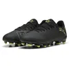 Image de Puma Chaussures de Football Future 8 Play FG/AG, Puma Noir pétillant Vert Clair Terrain, 44.5 EU
