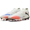 Image de Puma Chaussures de Football Future 8 Pro FG/AG, Puma Puma Blanche, Noire, Rouge éclatante, 44 EU