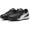 Image de PUMA Chaussures de Football King Liga TT Unisexes, Puma Black Puma White Puma Silver, 44.5 EU