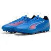 Image de PUMA Chaussures de Football Ultra 6 Play MG Unisexes, PUMA Ultra Bleue, Blanche et Rouge, 44 EU