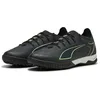 Image de PUMA Chaussures de Football Ultra 6 Pro Cage TT Unisexe 42, Black Fizzy Light Green Terrain Yellow