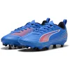 Image de PUMA 6 Play FG/AG Jr Chaussure de Football, Ultra Bleue, Blanche et Rouge, 34 EU