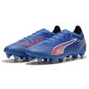 Image de PUMA Chaussure de Football Unisexe 6 Match MXSG, Ultra Bleu Blanc/Rouge Brillant, Pointure 41, PUMA Ultra Bleue, Blanche et Rouge, 42 EU