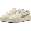 Image de PUMA Sneakers en Daim Carina Mia Femme 42, Alpine Snow Ice Coffee White Beige