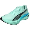 Image de PUMA Deviate Nitro 3 Chaussures de Running Chaussure de Running sans stabilisateurs Hommes Menthe - Mint Melt-Speed Blue 46