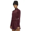 Image de PUMA Velocity Cloudspun 1/4 Zip Maillot de Course Femmes Rouge - Ruby Shimmer-Heather S