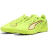 Image de PUMA Chaussures de Football Ultra 6 Play TT Unisexes, Yellow Alert Black-Glowing Red-Lime Squeeze, 40 EU, Yellow Alert PUMA Squeeze Squeeze Noir/Rouge, 40.5 EU