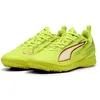 Image de PUMA Ultra 6 Play TT JR Chaussures de Football, Yellow Alert Black-Glowing Red-Lime Squeeze, 45 EU, Yellow Alert PUMA Squeeze Squeeze Noir/Rouge, 29 EU