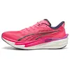 Image de Chaussures de Running Hyrox Femme, Puma Deviate Nitro Rose et Blanc