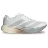 Image de adidas Chaussures de course Adizero Evo SL Woven W Code KJ2552 Blanc, blanc/gris, 38 EU