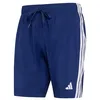 Image de adidas Homme 3 Stripes Swim 8 inch Swimwear, Dark Blue/White, M