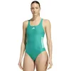 Image de adidas Femme 3 Stripes C-Back Swimsuit Swimwear, Equipment Green/Clear Mint, 40