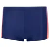 Image de adidas Homme Gradient Swim Boxers Swimwear, Dark Blue/Solar Purple/Pure Turbo/Lucid Orange, 36