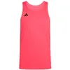 Image de Adidas Adizero Essentials Débardeur de course à pied pour homme, Rose, XL