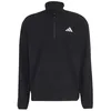 Image de adidas Homme Adi365 Running Essentials Winterized Fleece Half-Zip Sweatshirt, Black, M